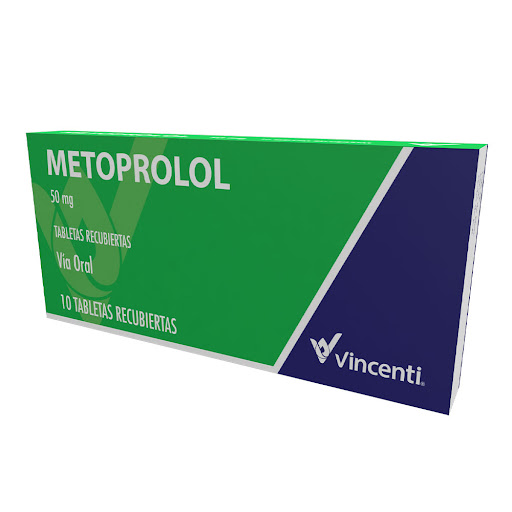 METOPROLOL TARTRATO 50MG TAB X 10 (VINCENTI)